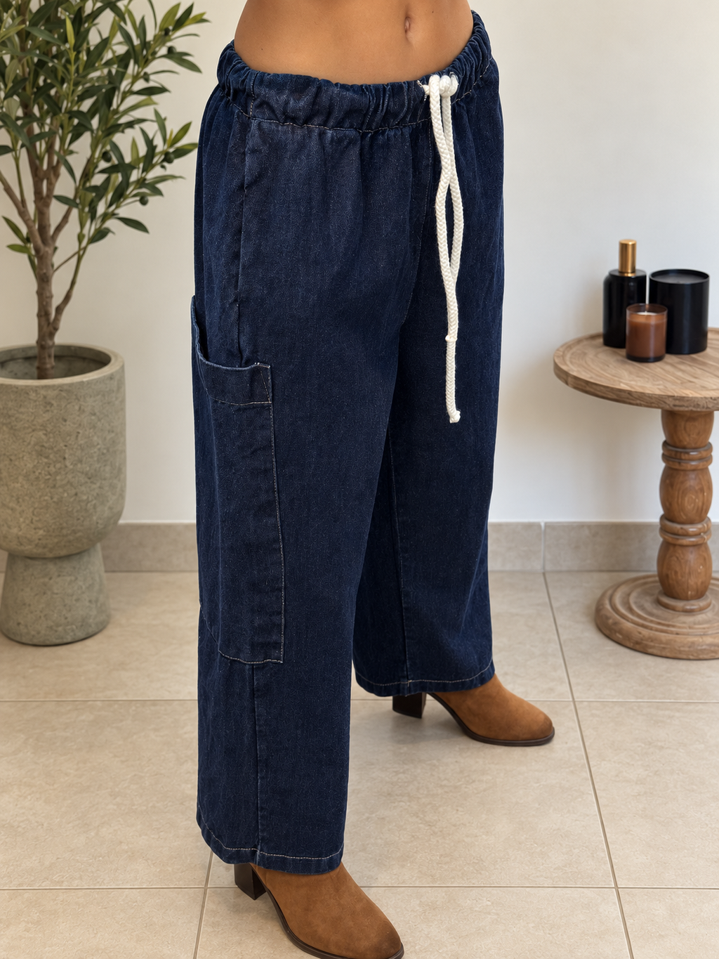 Pantalon Maëline – Jean brut