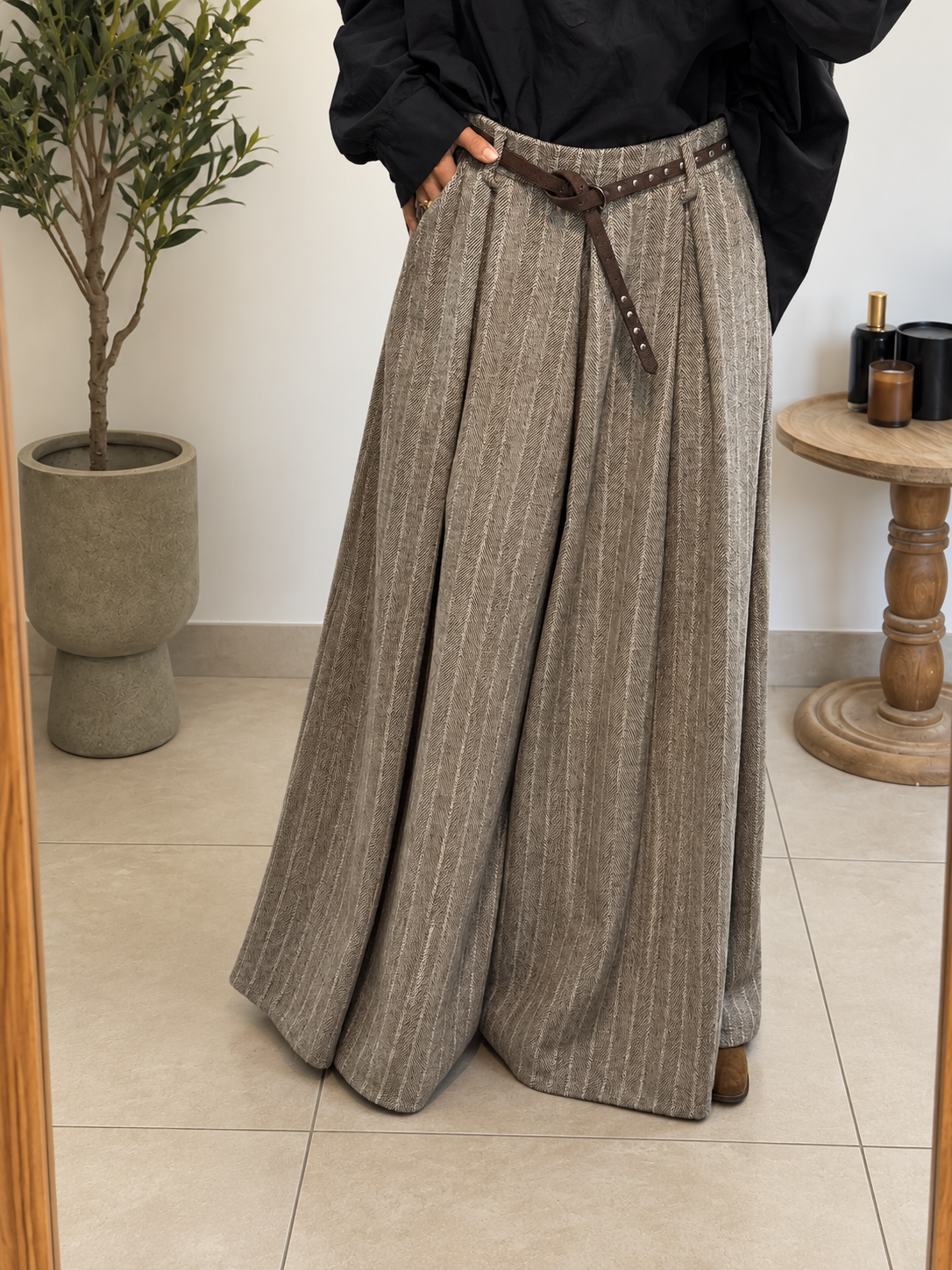 Pantalon Olyane – Gris