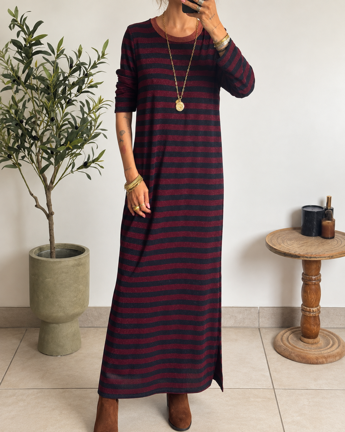 Robe Capri - Mauve
