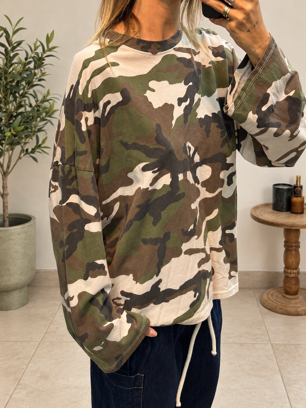 T-shirt Sienna – Camouflage