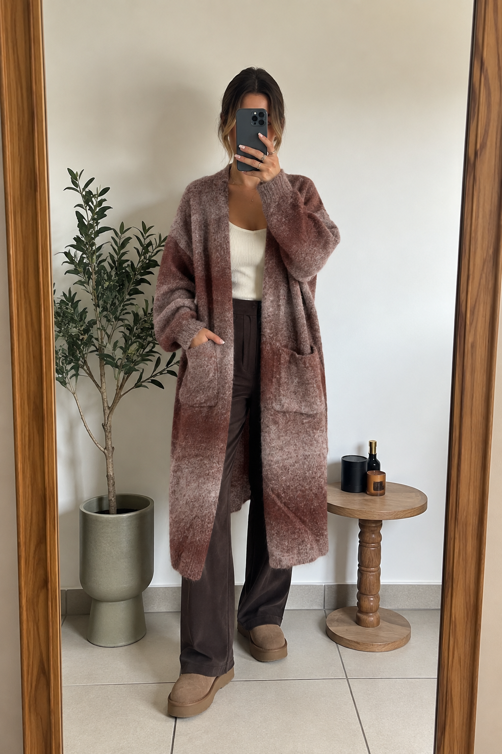 Gilet Suzette - choco