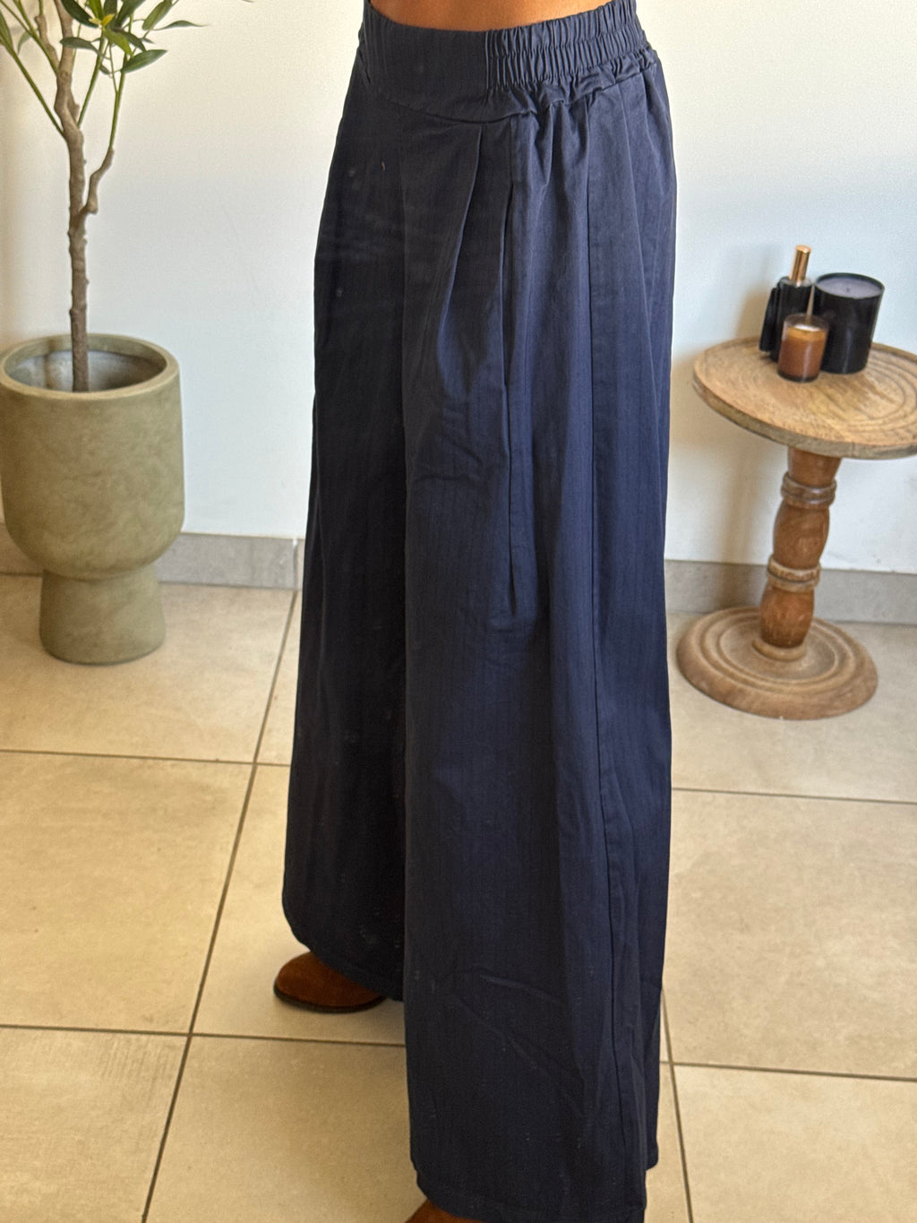 Pantalon bleu marine