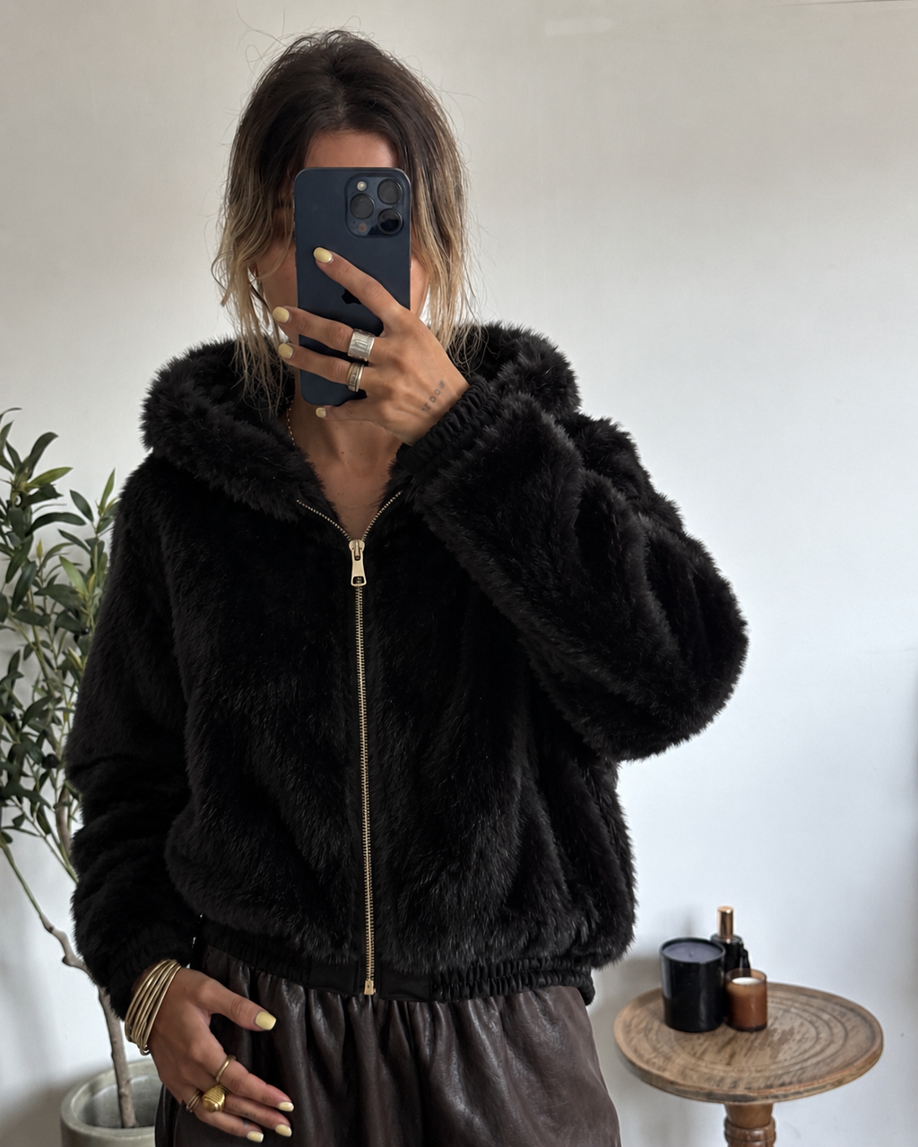 Veste réversible Livie - noir