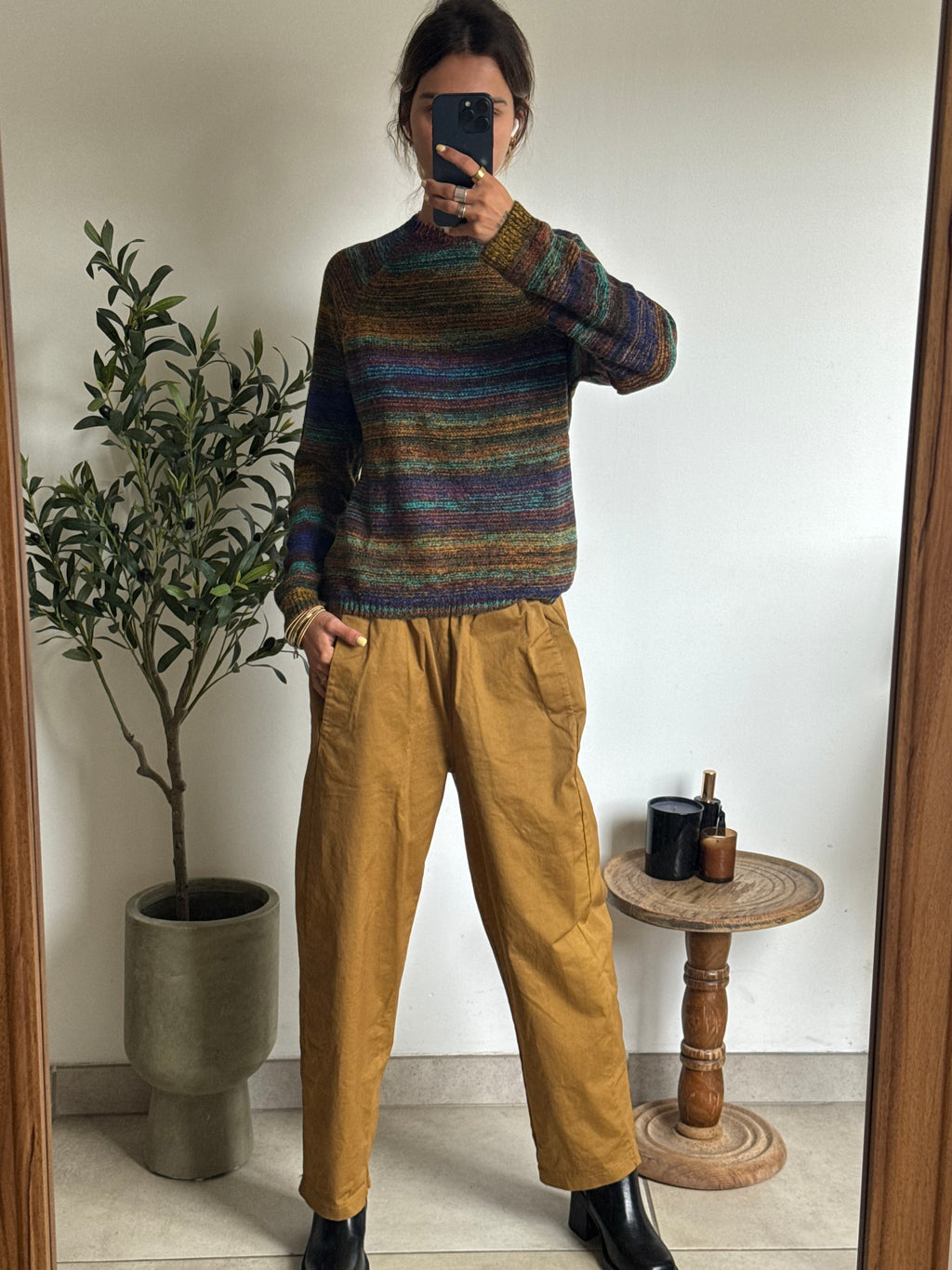 Pantalon magic - camel