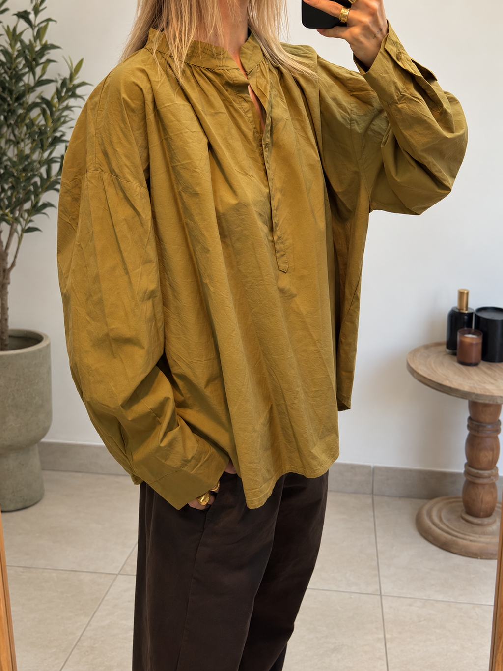 Blouse Thaïs - Camel