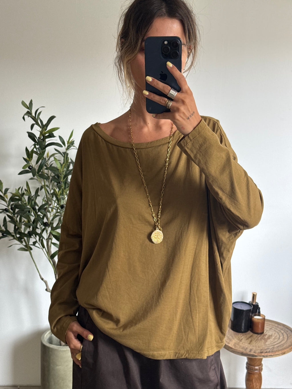 T-shirt Biba - kaki