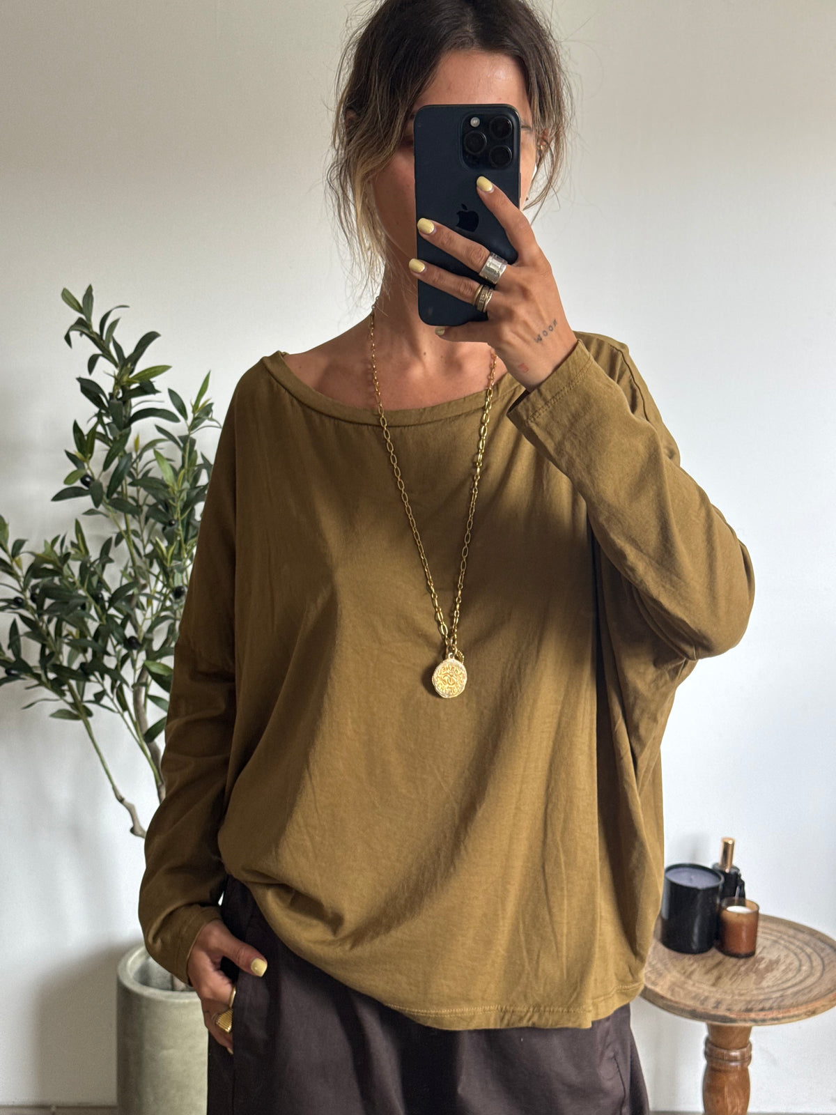 T-shirt Biba - kaki