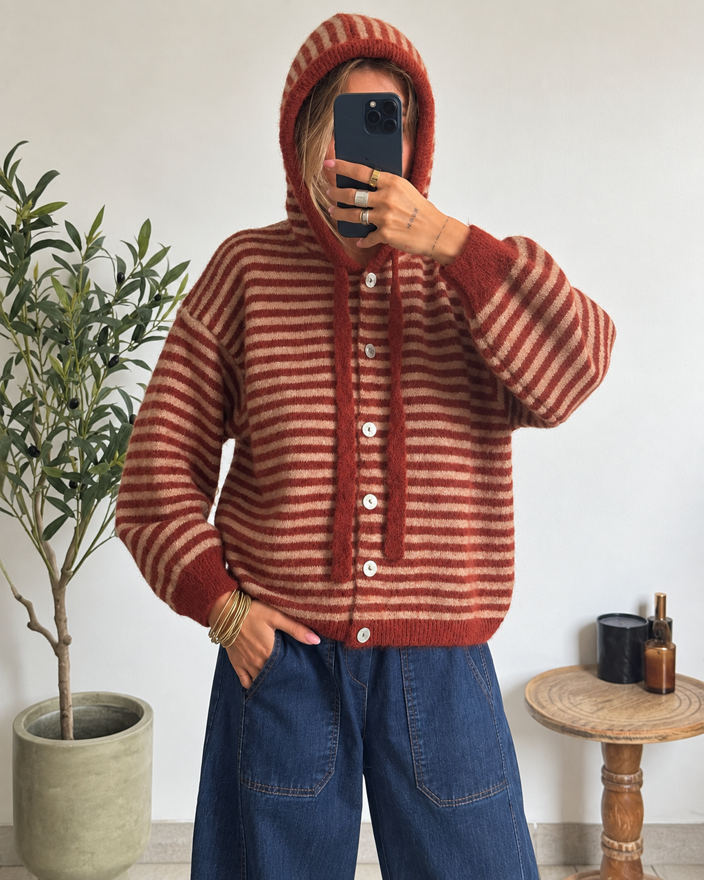 Gilet Capucine – Terracotta