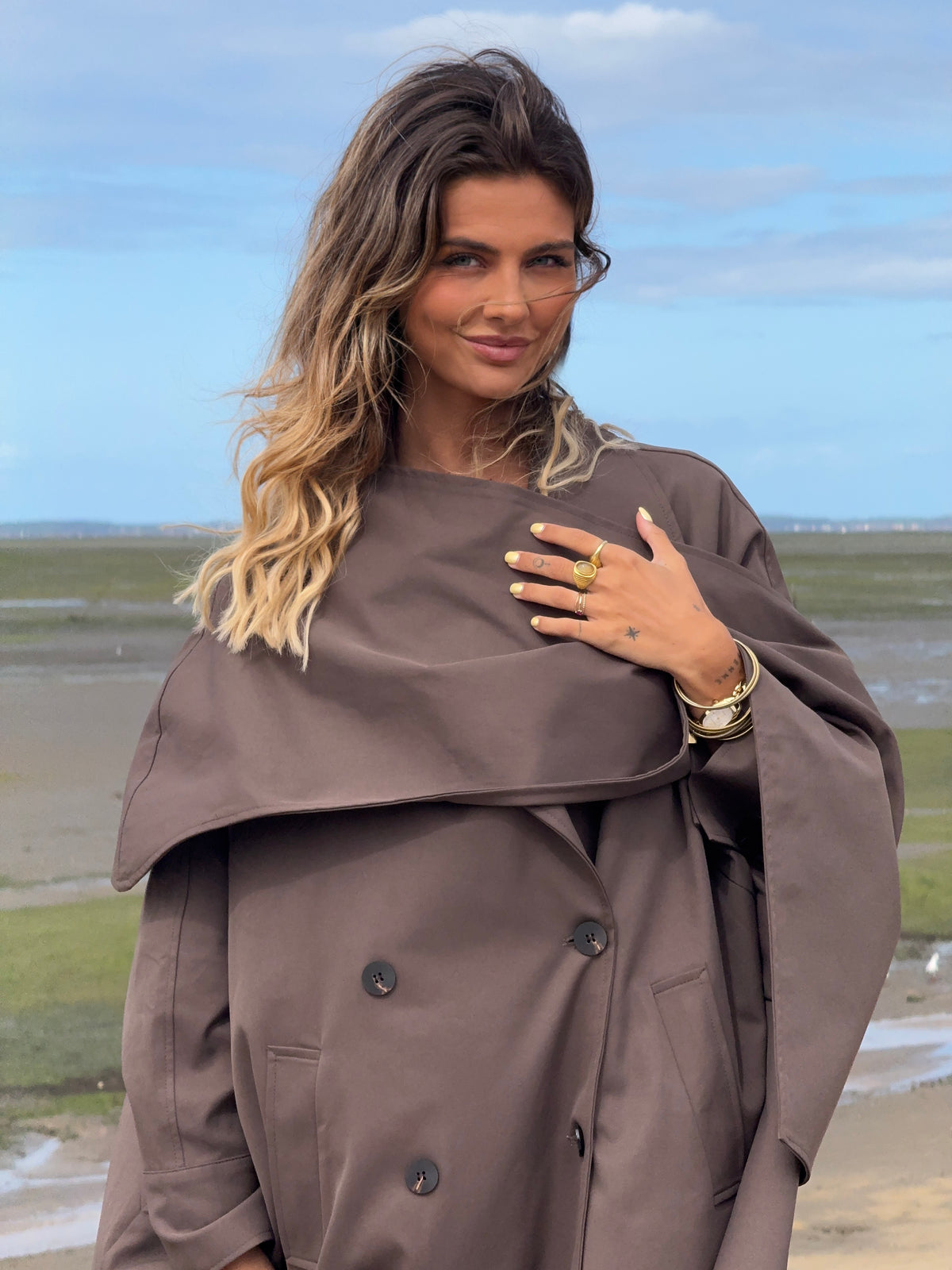 Trench long Sophie