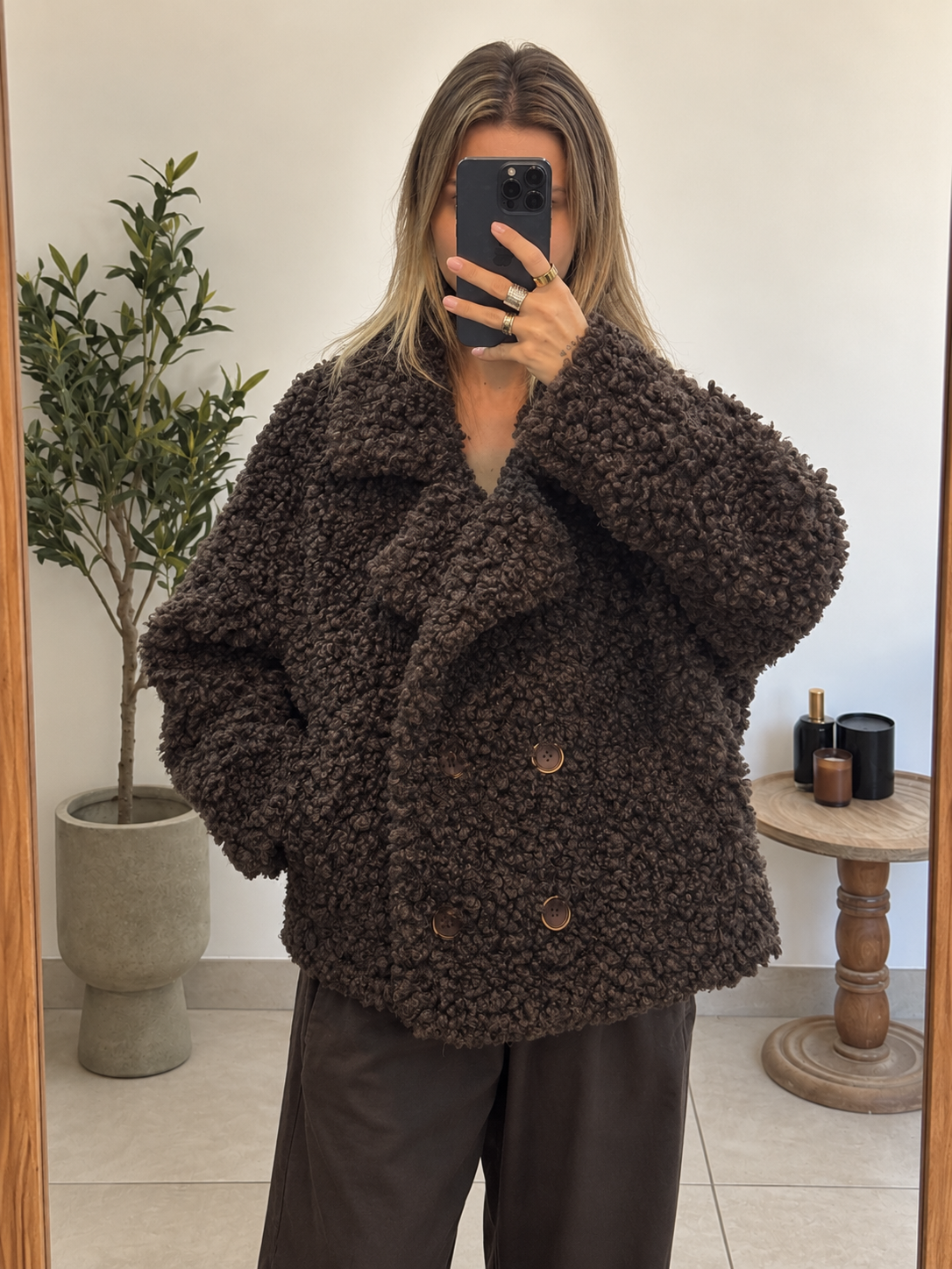 Veste Isaline - Choco