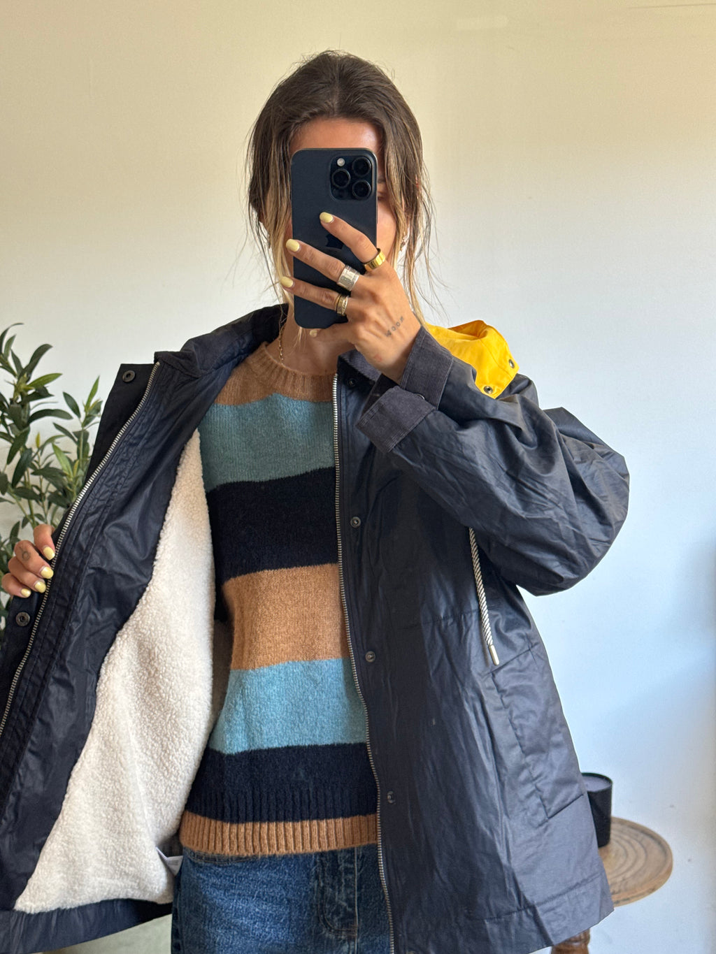 Veste Marine