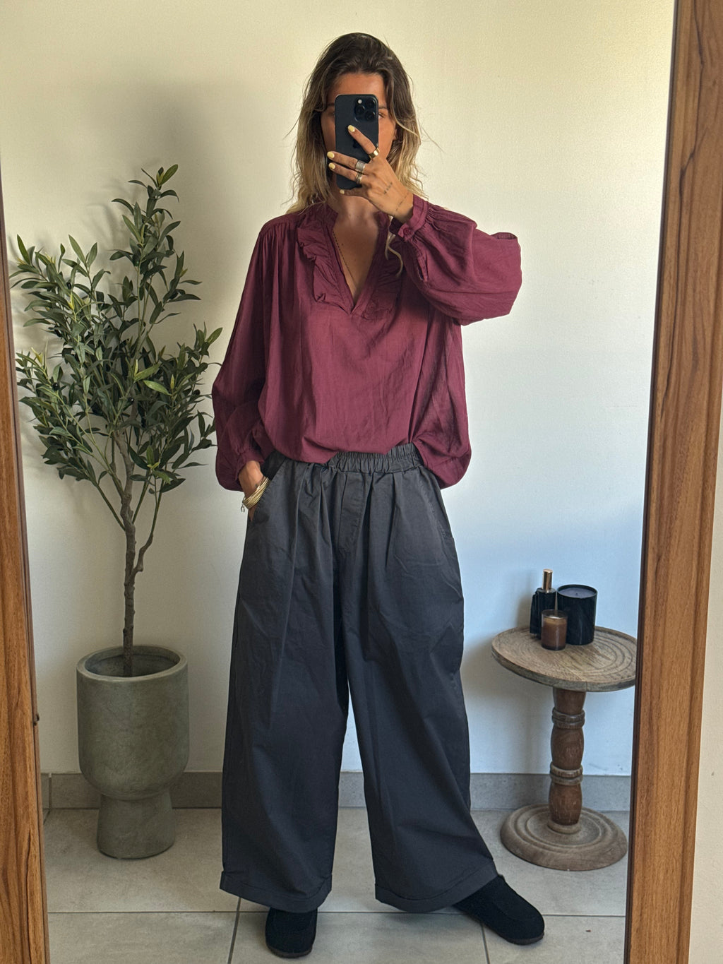 Pantalon large