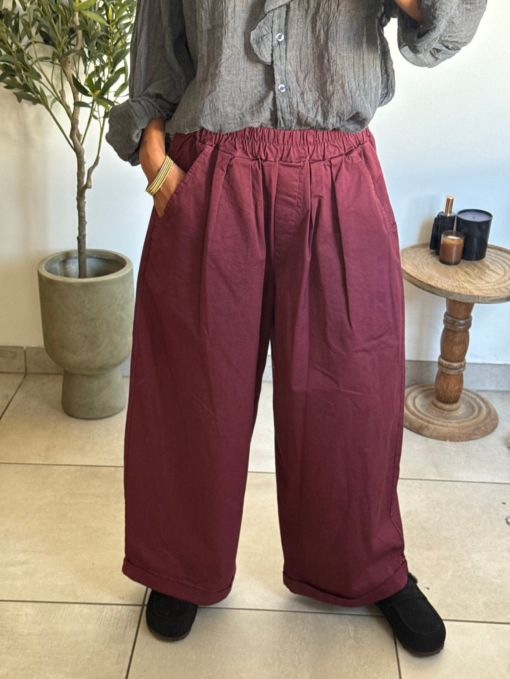 Pantalon large