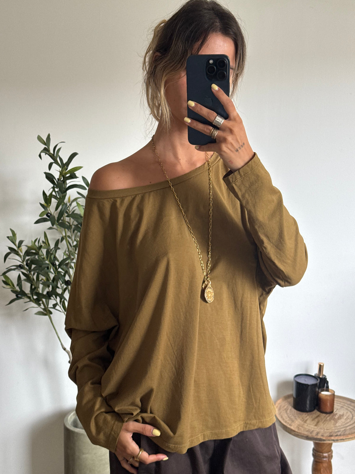 T-shirt Biba - kaki