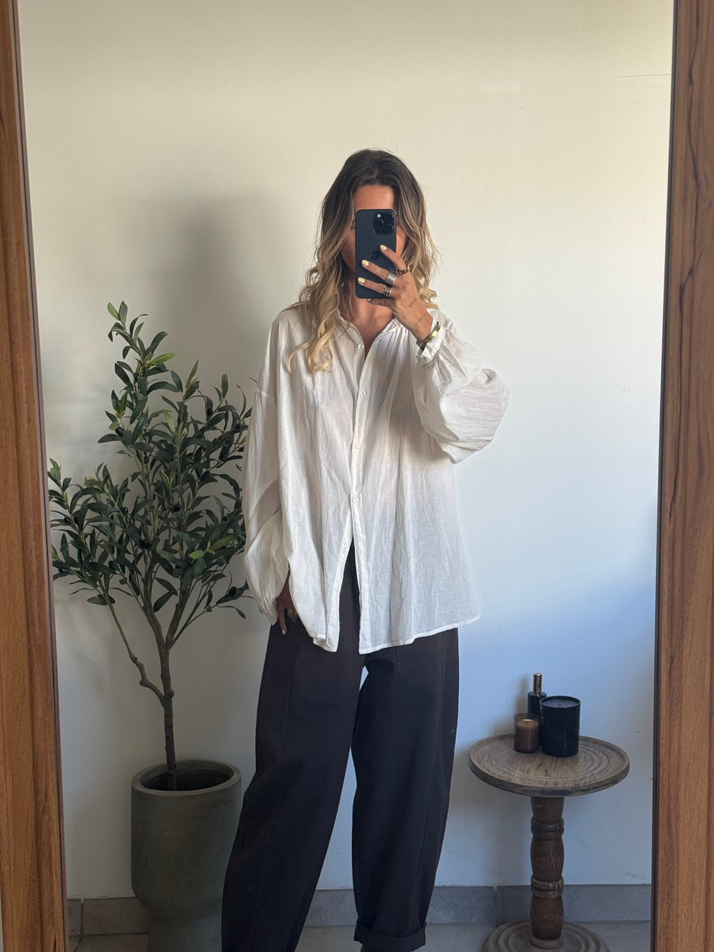 Chemise Élia blanche
