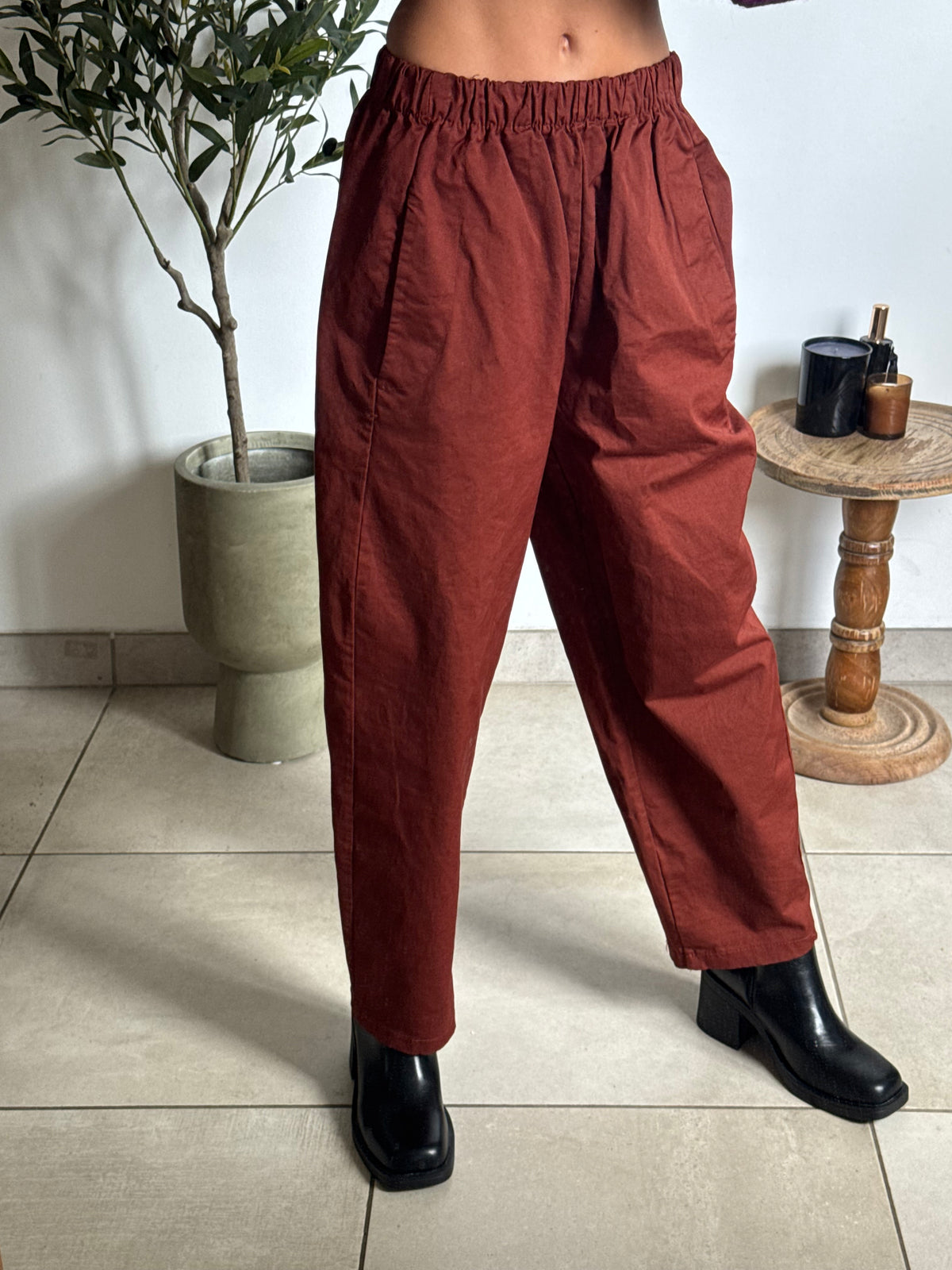 Pantalon Magic - terracotta