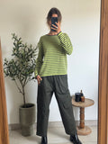 Pantalon Tess - kaki