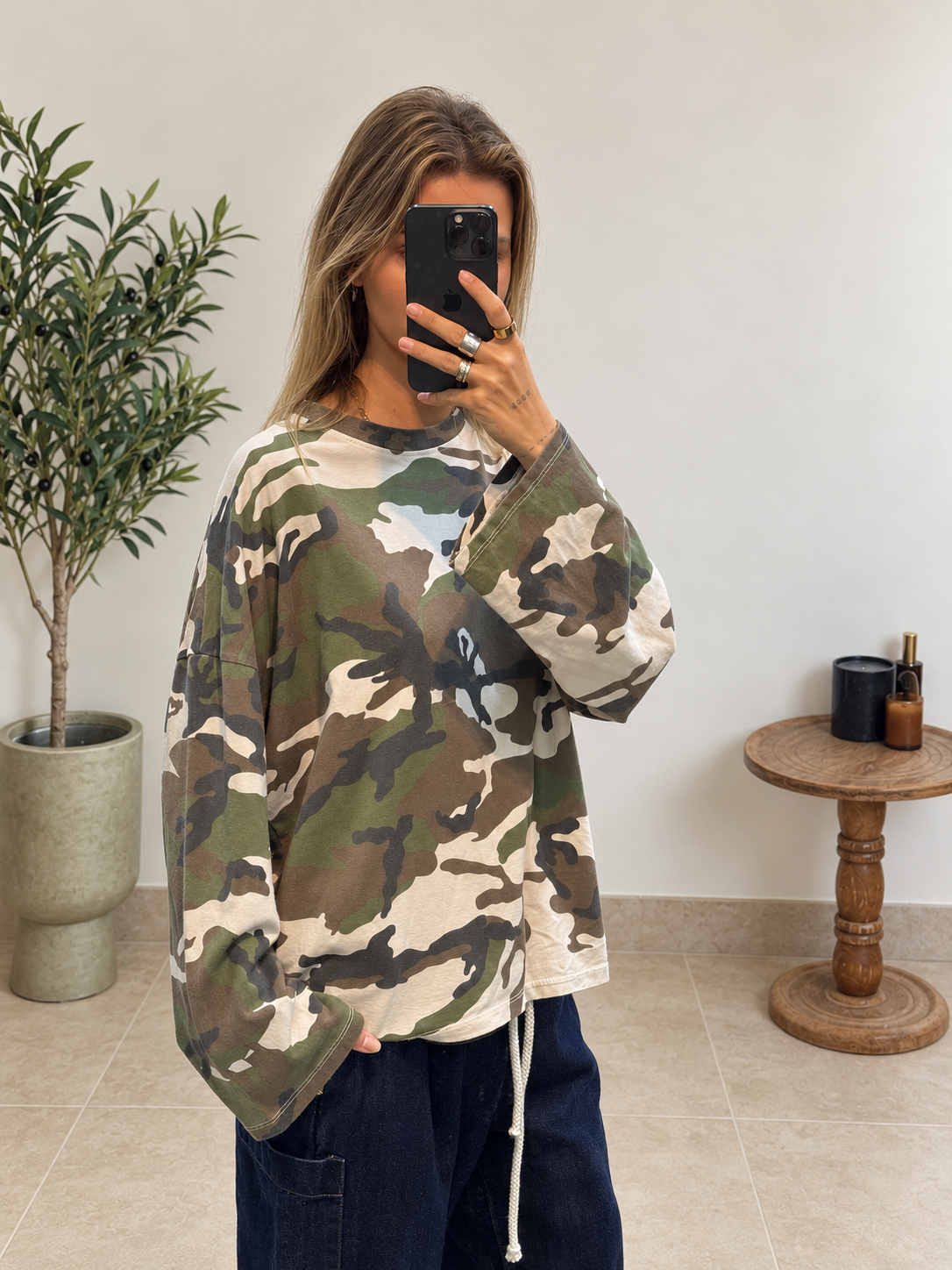 T-shirt Sienna – Camouflage