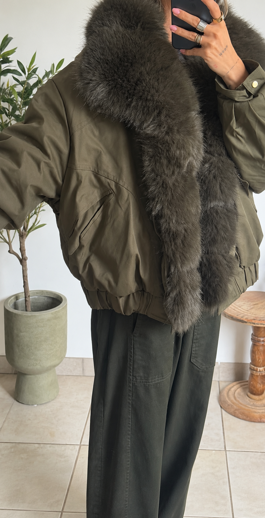 Blouson Orlane - Kaki