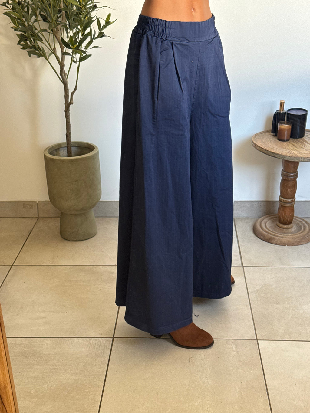 Pantalon bleu marine