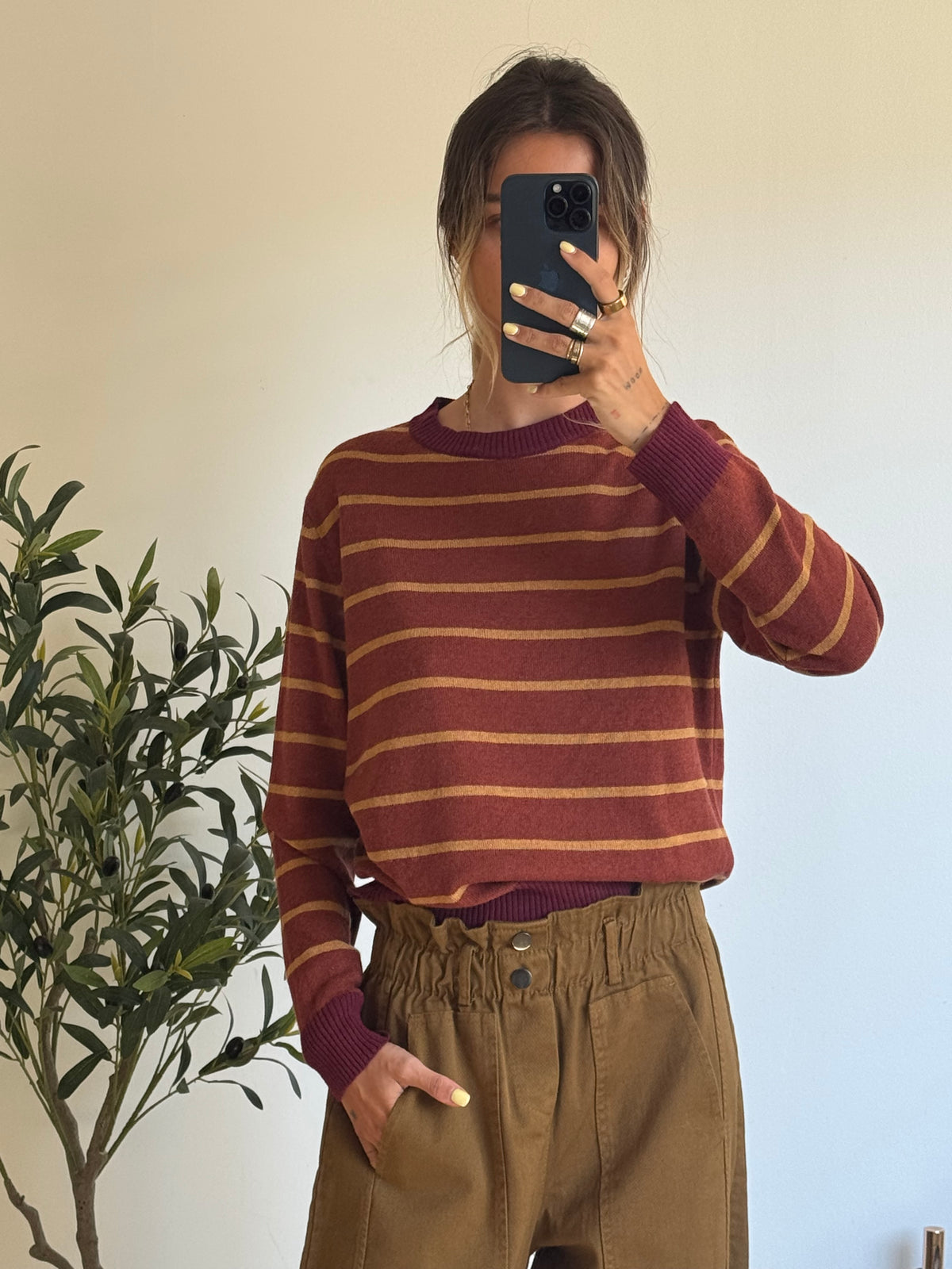 Pull Remi rouille