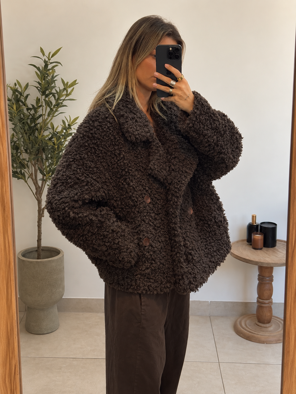 Veste Isaline - Choco