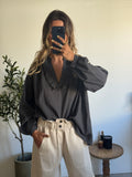 Blouse Lou gris