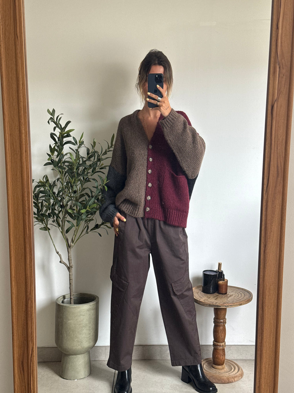 Pantalon Tess - marron