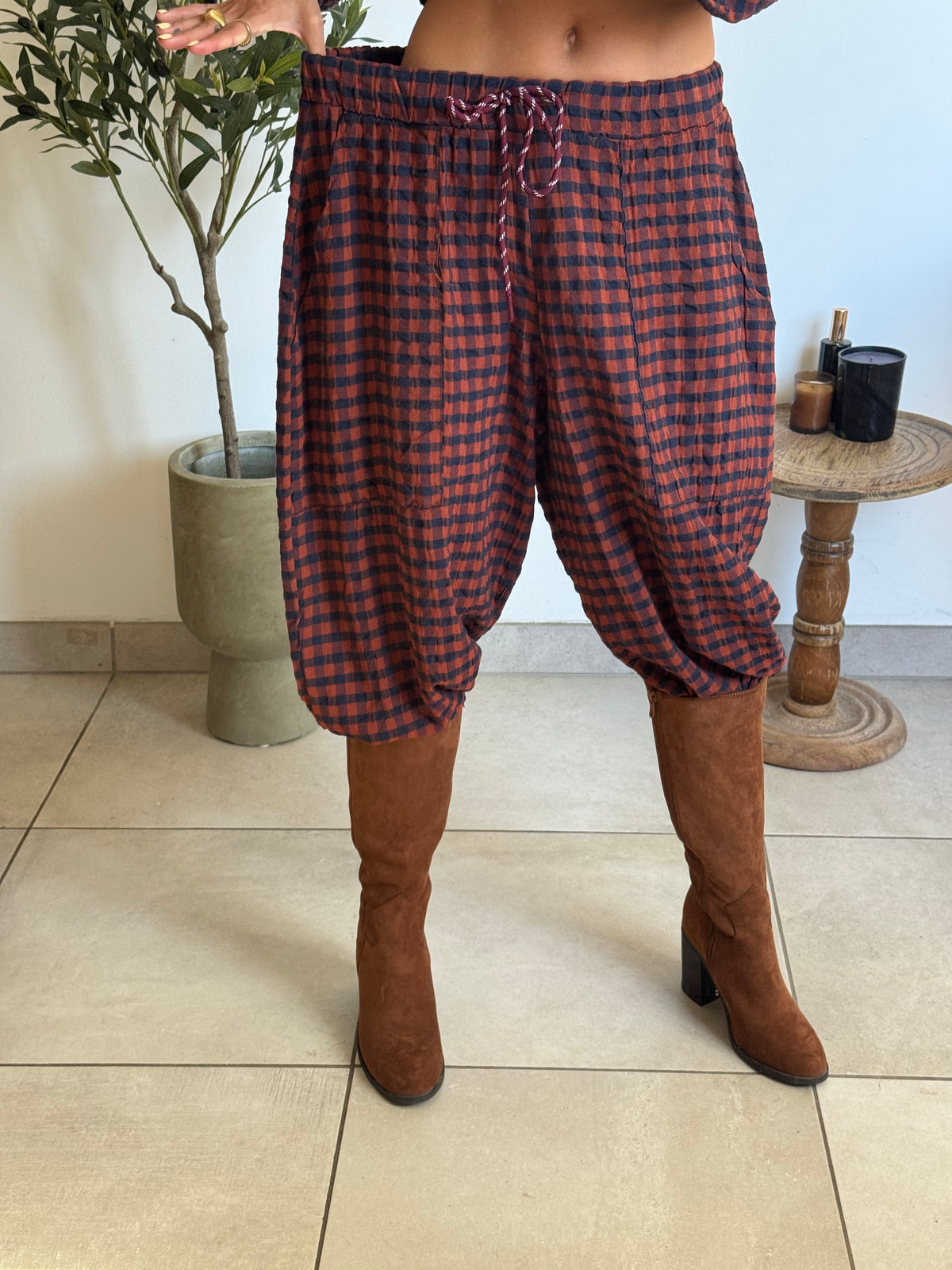 Pantalon Iris bordeaux