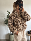 Veste Léopard Naïa - beige