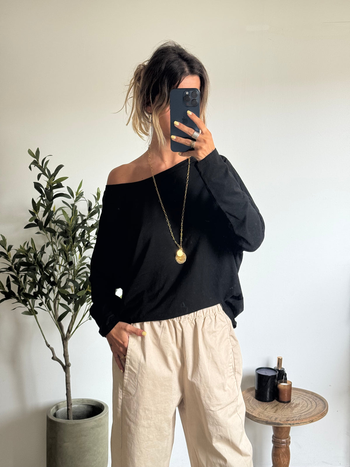T-shirt Biba - noir