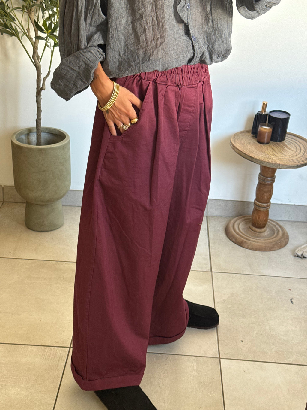 Pantalon large