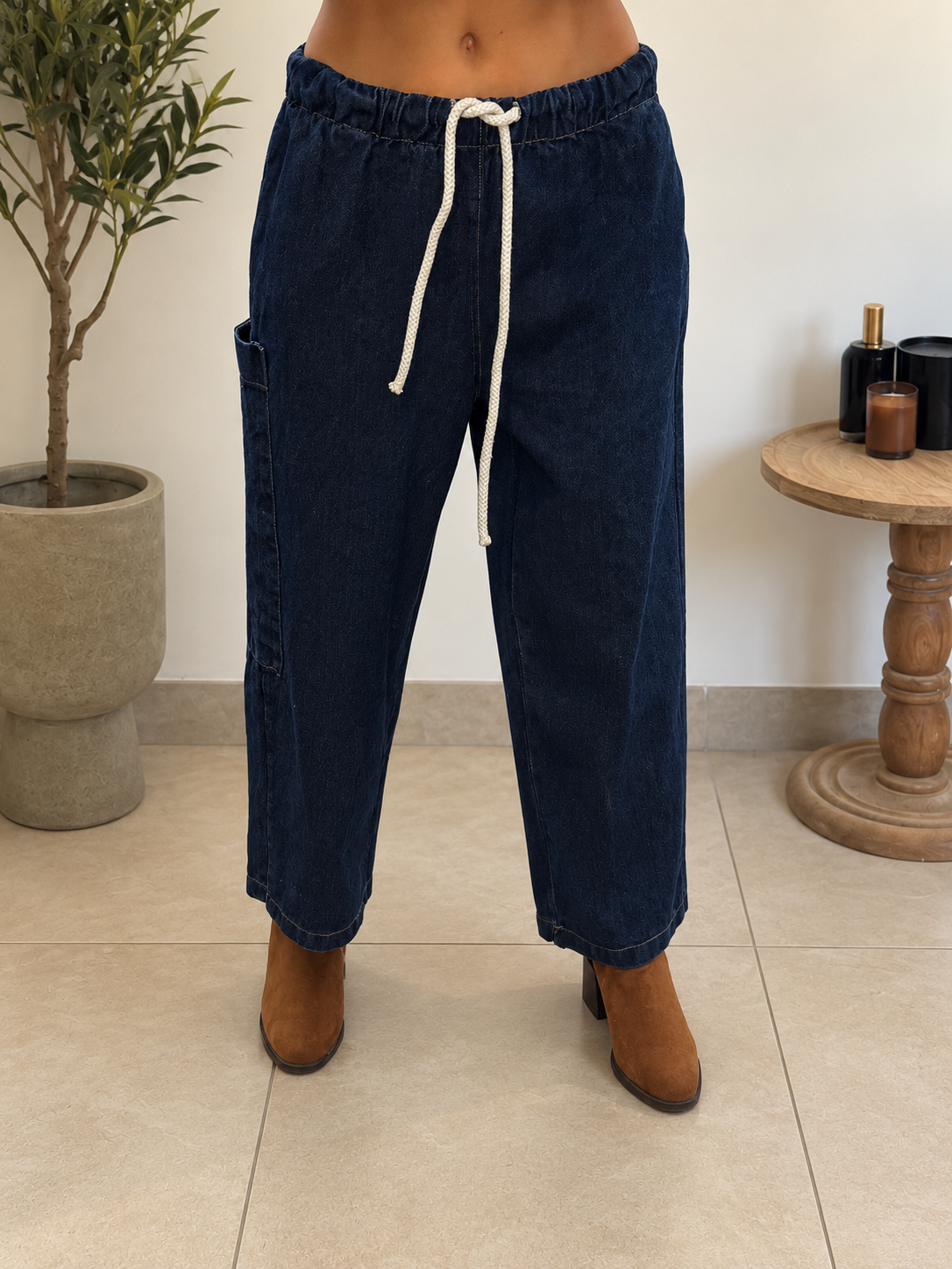 Pantalon Maëline – Jean brut
