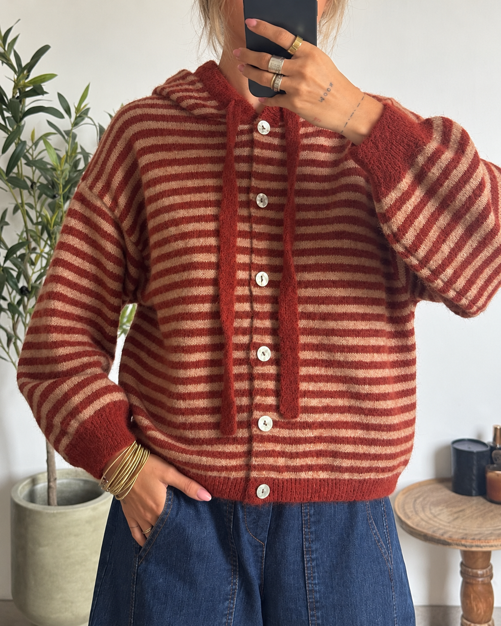 Gilet Capucine – Terracotta