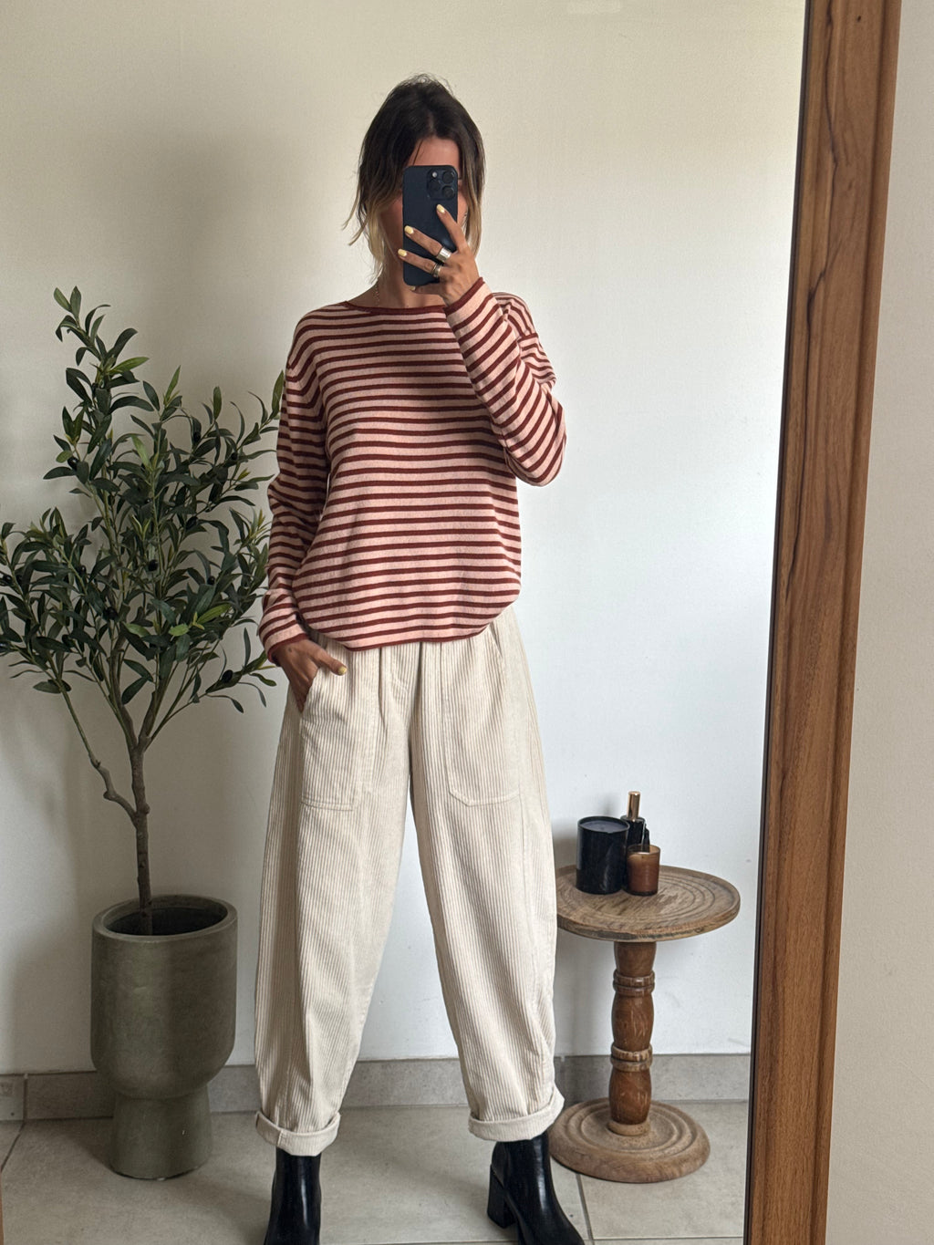 Pantalon Léo - beige