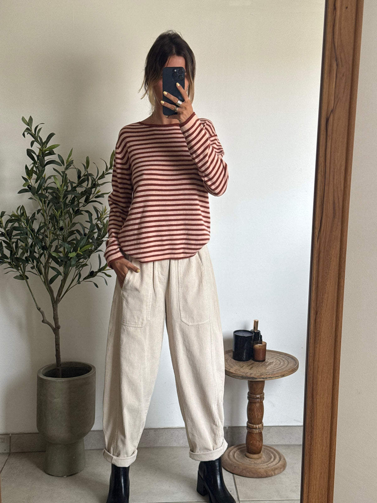 Pantalon Léo - beige
