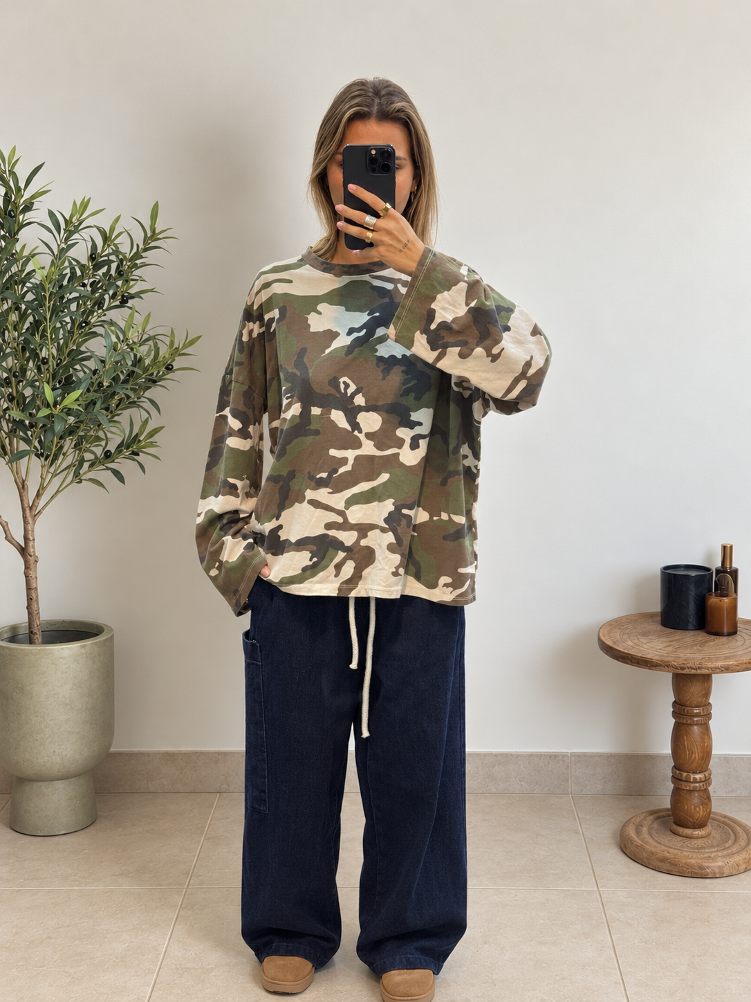 T-shirt Sienna – Camouflage