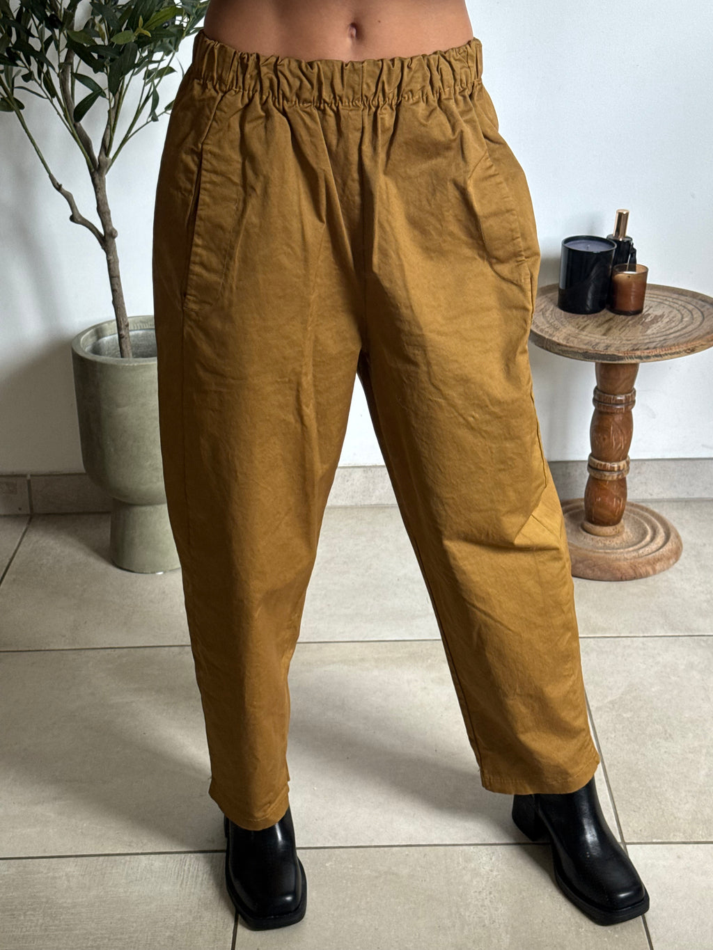Pantalon magic - camel