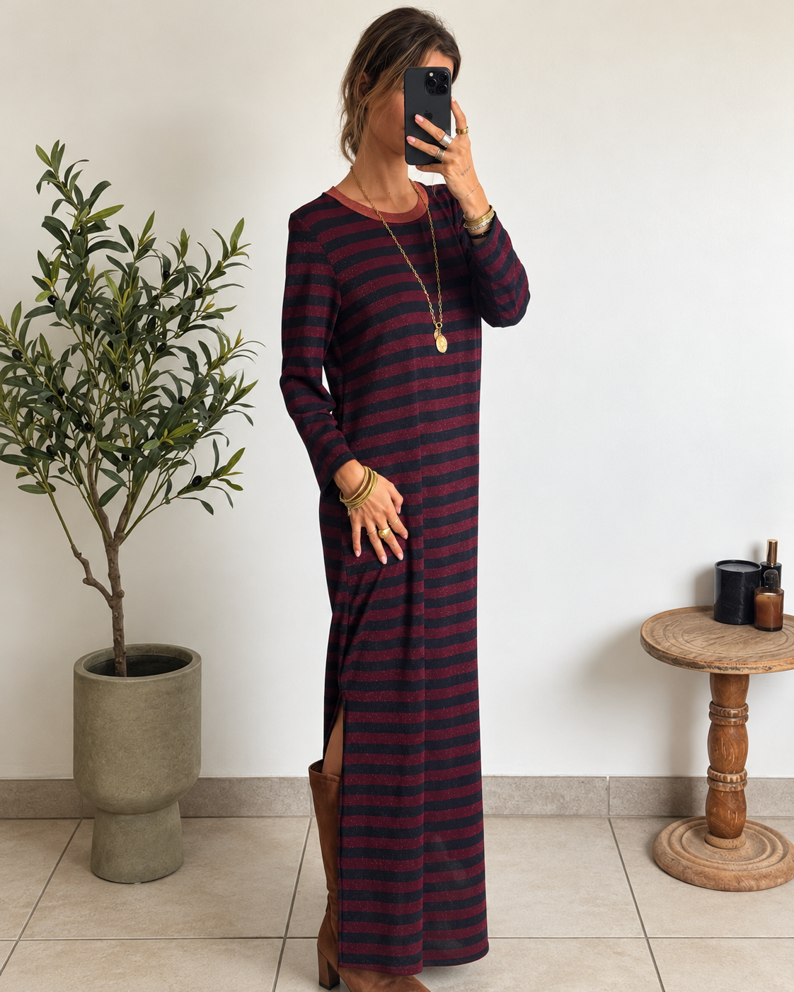 Robe Capri - Mauve