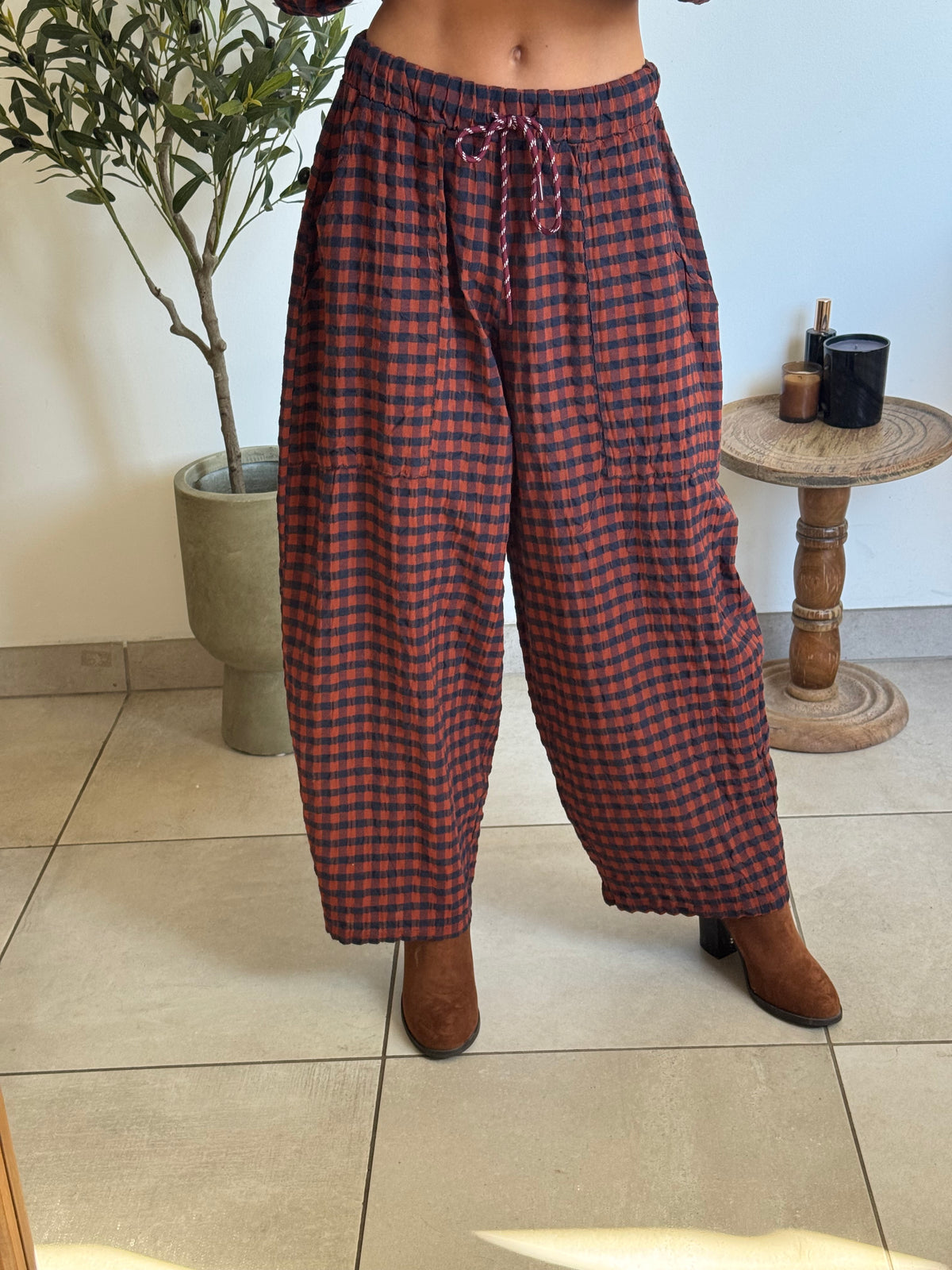 Pantalon Iris bordeaux