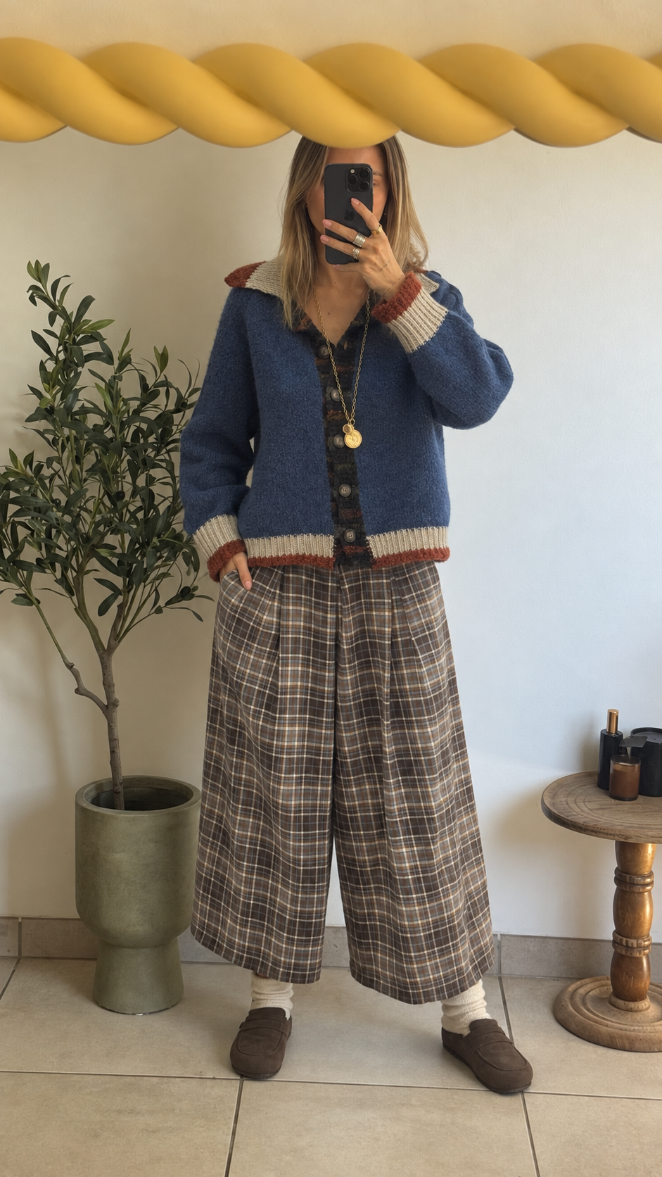 Pantalon Alba – chocolat