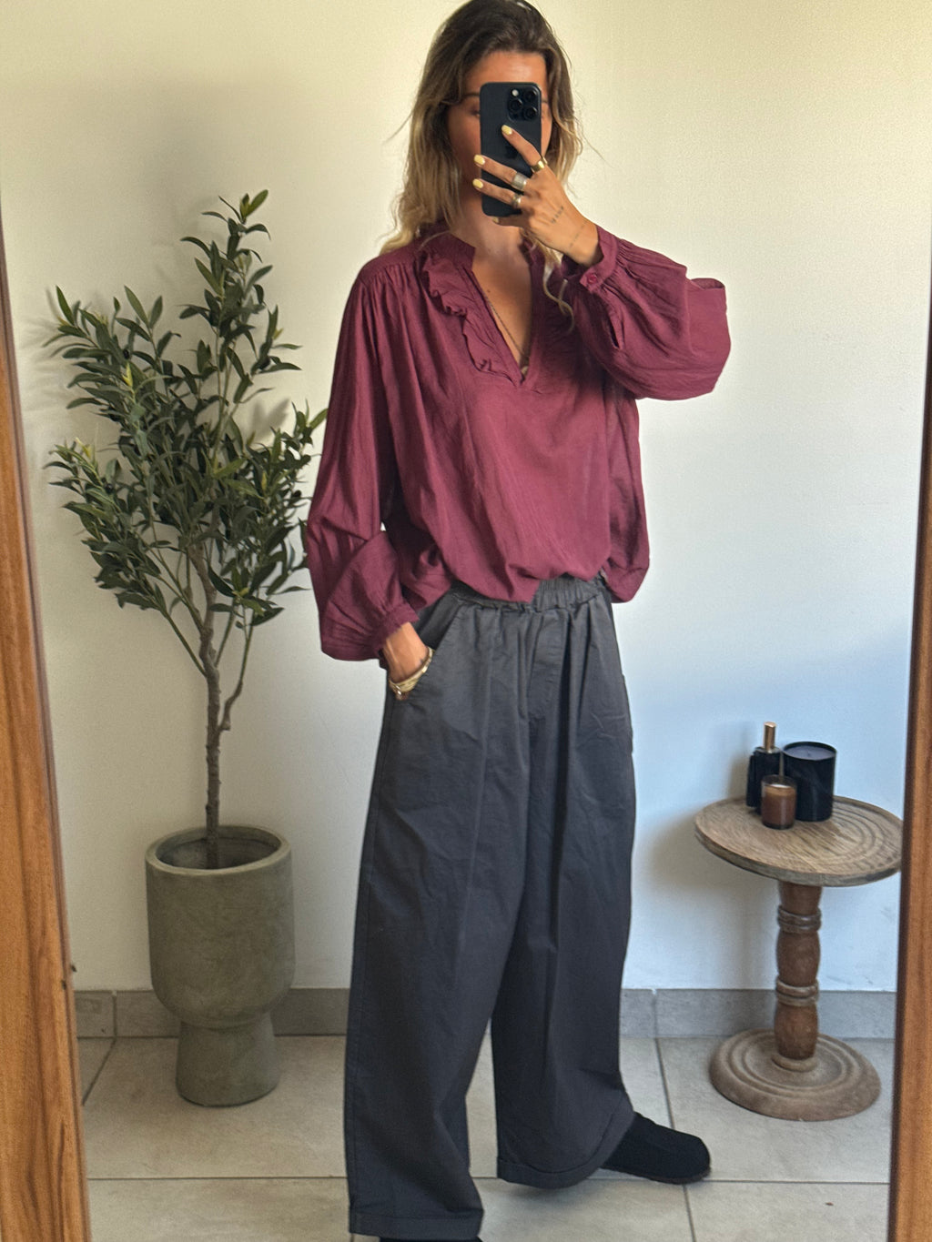 Pantalon large
