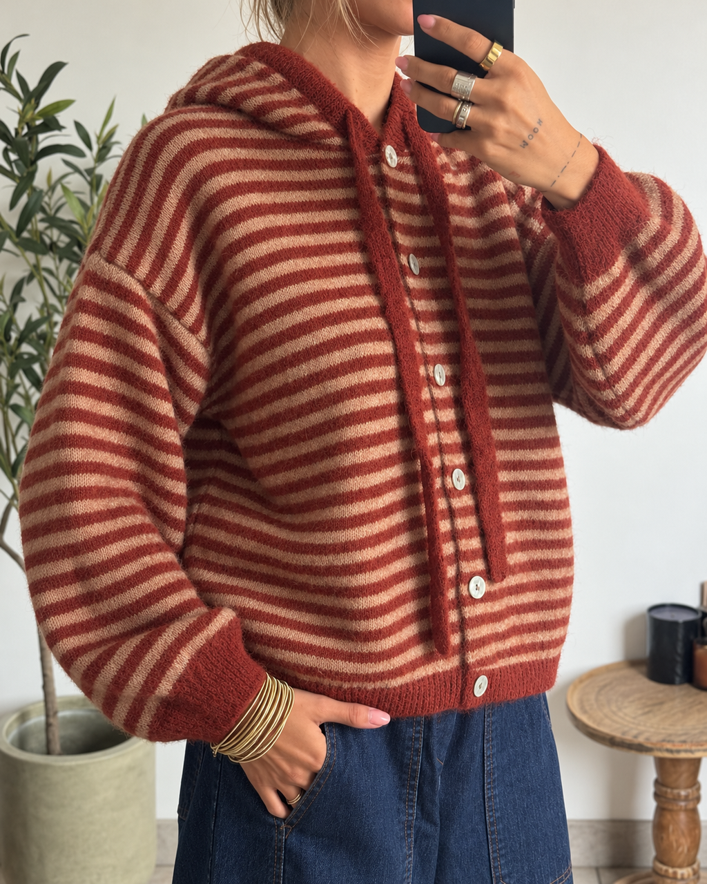 Gilet Capucine – Terracotta