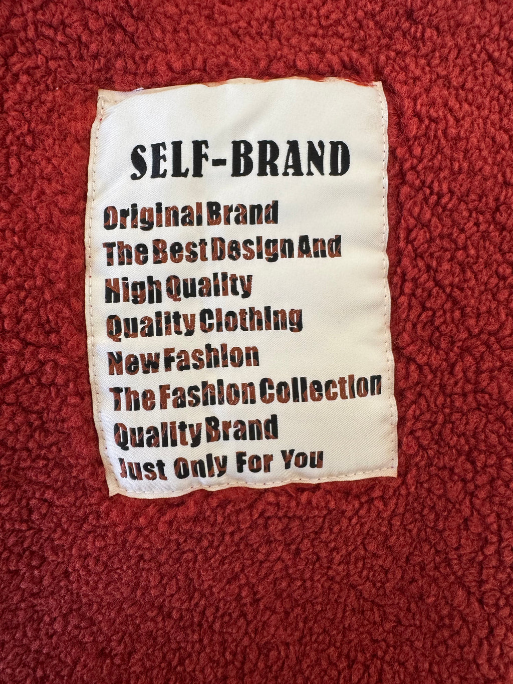 Veste Mila réversible sans manches rouge