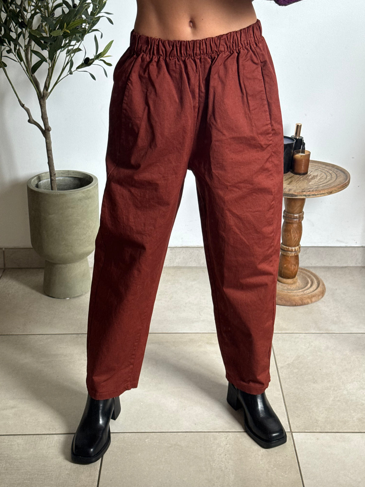 Pantalon Magic - terracotta