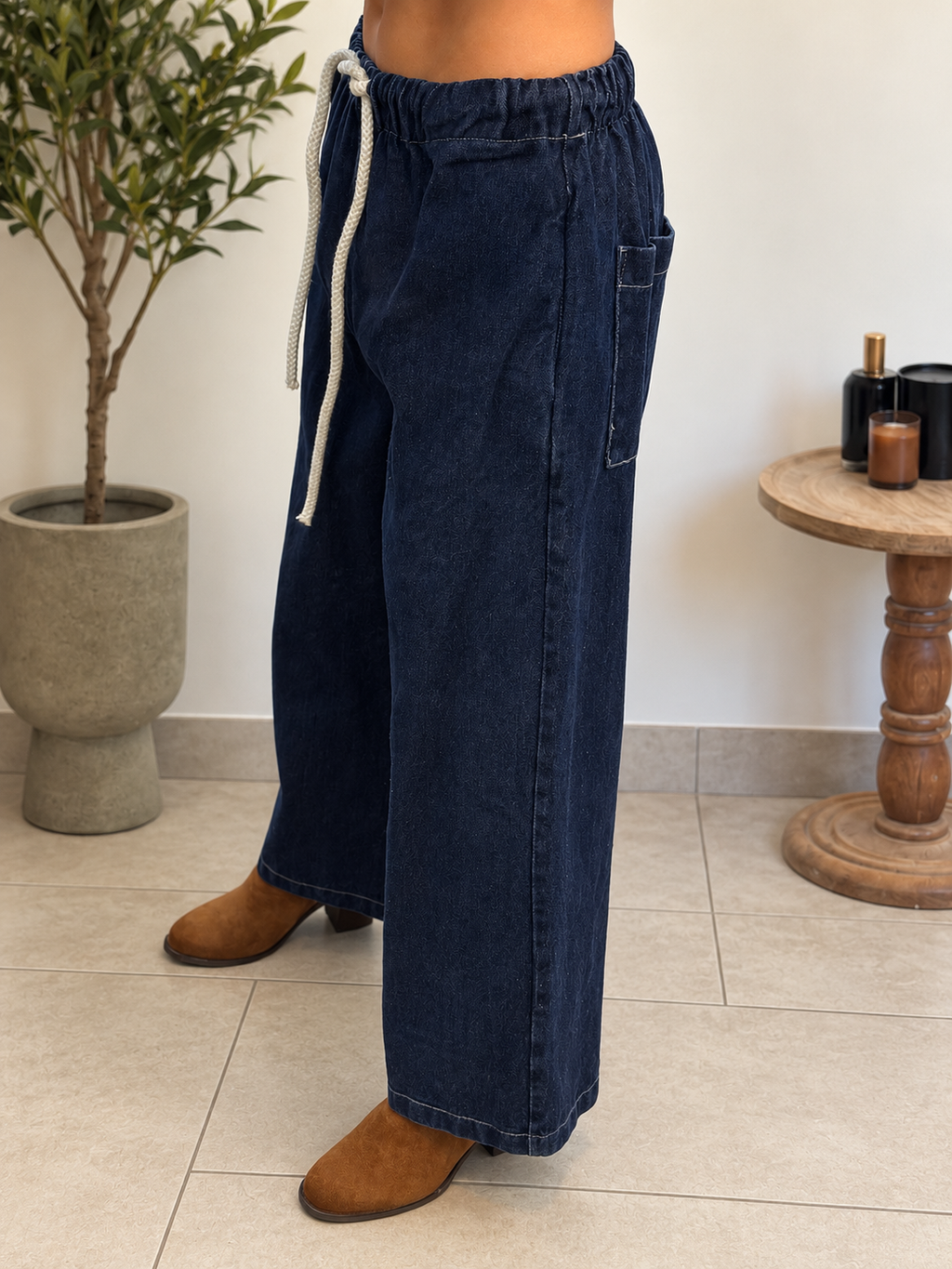 Pantalon Maëline – Jean brut