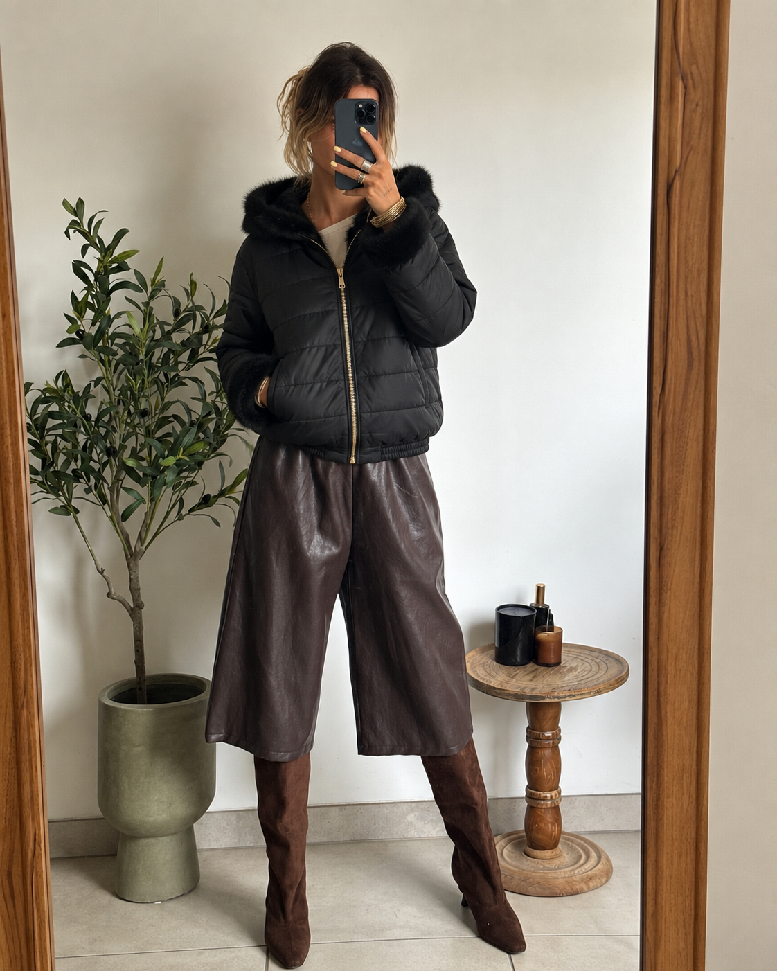Veste réversible Livie - noir