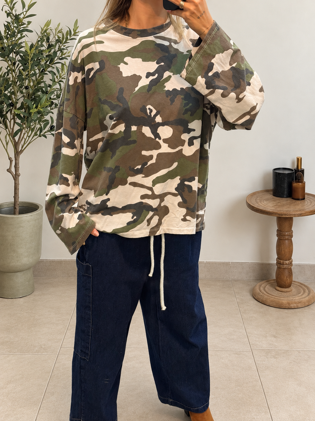 T-shirt Sienna – Camouflage