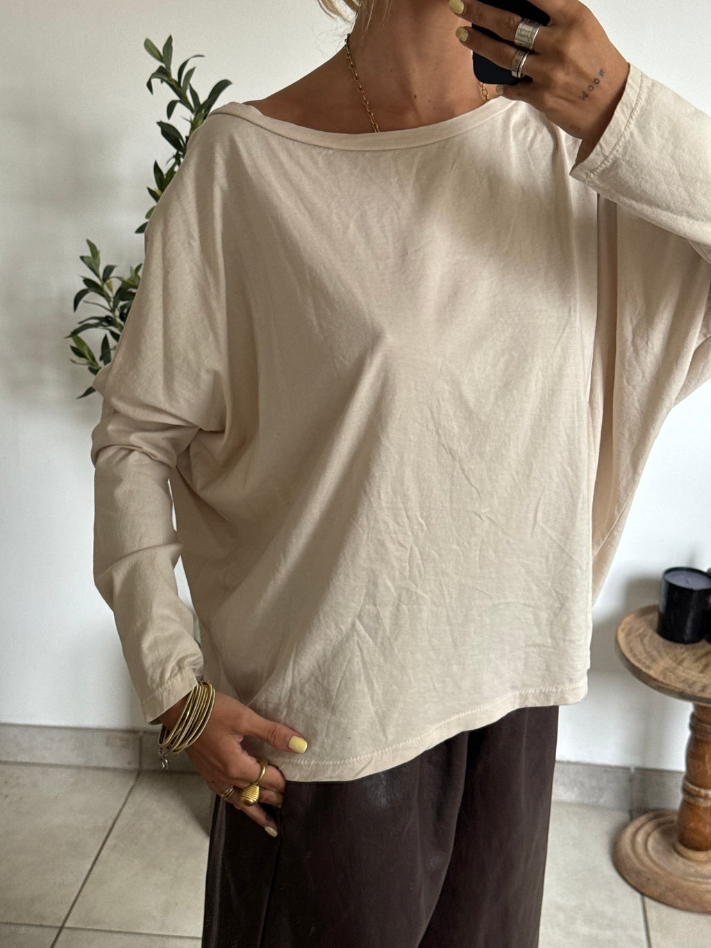 T-shirt Biba - écrue