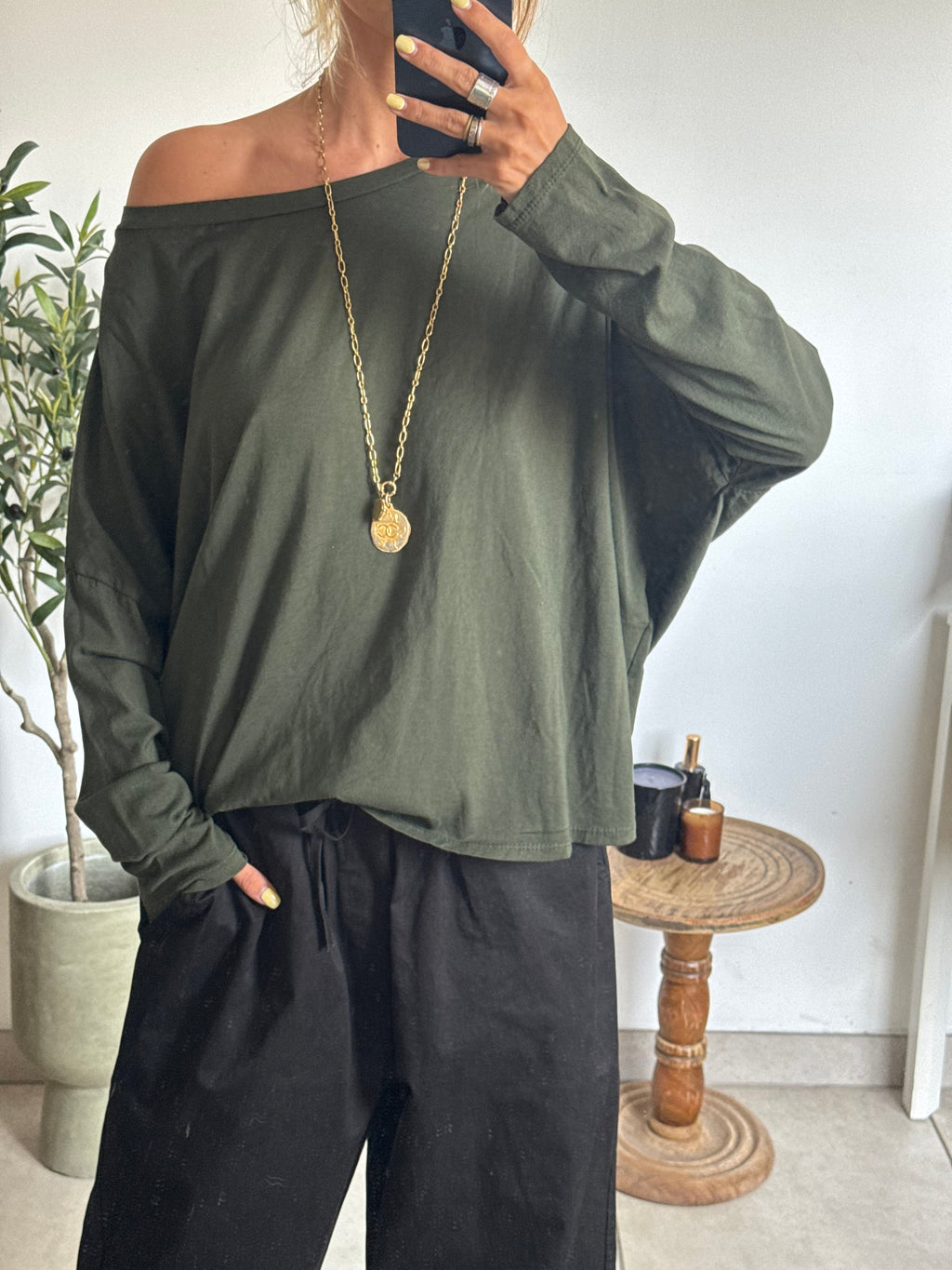 T-shirt Biba - kaki